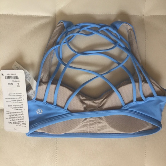 FIRM PRICE NWT LULULEMON FREE TO BE WILD BRA - 6 - Picture 3 of 6